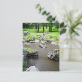 Footprints Postkarte (Stehend Vorderseite)