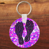 Footprints Schlüsselanhänger (Vorderseite)