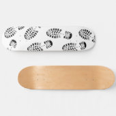 Footprints Skateboard (Horizontal)
