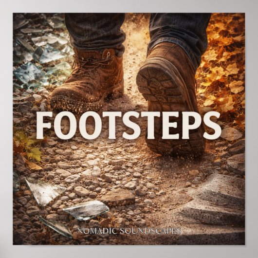 Footsteps Albums Cover Poster (Vorne)