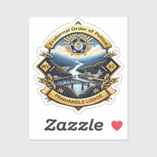 FOP Lodge 83 Aufkleber