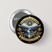 FOP Lodge 83 Button (Vorne & Hinten)