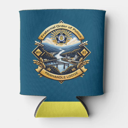 FOP Lodge 83 Can Coozie Dosenkühler (Vorderseite)