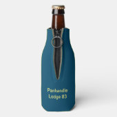 FOP Lodge 83 Flasche Coozie Flaschenkühler (Flasche Rückseite)
