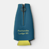FOP Lodge 83 Flasche Coozie Flaschenkühler (Rückseite)