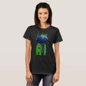 For all artificial intelligence advocates AI T-Shirt (Vorne ganz)