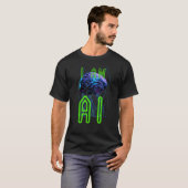 For all artificial intelligence advocates AI T-Shirt (Vorne ganz)
