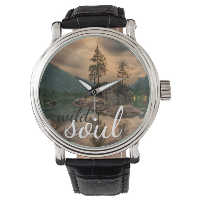 for all Free Soul | Camper | Nature Enthusiasts Armbanduhr (Vorderseite)