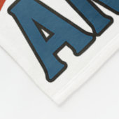 For America 4th Of July Patriotic  Fleecedecke (Ecke)
