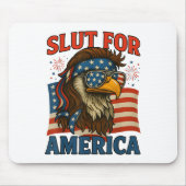 For America 4th Of July Patriotic  Mousepad (Vorne)