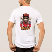 For Animal Lovers. Tri-Blend Shirt (Rückseite)