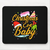 For Christmas Eve Birthday Womens December Birthda Mousepad (Vorne)