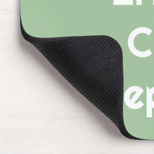 For Coders & Tech Pros – Code. Error. Cry. Repeat Mousepad (Ecke)