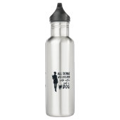 For coffee and dog lovers: customizable edelstahlflasche (Rechts)
