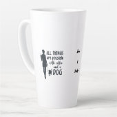 For coffee and dog lovers: customizable milchtasse (Linke Ecke)