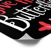 For Couples _ I Still Give Him Butterflies _ Funny Poster (Ecke)