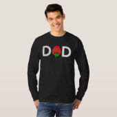 For Dad Cute Strawberry Dad T-Shirt (Vorne ganz)