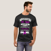 for domestic violence survivors T-Shirt (Vorne ganz)