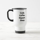 For Engineers – Code. Coffee. Sleep Travel Mug Reisebecher (Links)