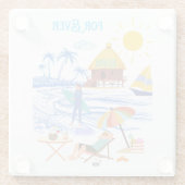 FOR EVER GLASUNTERSETZER (Rückseite)