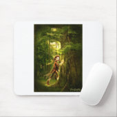 . .for Feenvölker leben in den alten Eichen Mousepad (Mit Mouse)