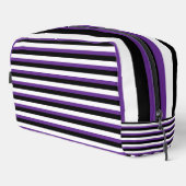 For Fun-Loving Girls – Deep Purple Toiletry Bag Waschbeutel (Rechte Ecke)