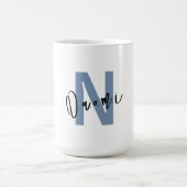 For Girls – Unique Custom N Mug with Name Naomi Kaffeetasse (Mittel)