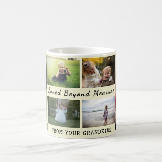 For Grandma & Grandpa – Loved Beyond Measure Mug Kaffeetasse (Mittel)