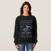 For Grandma Loved & Missed Her Granddaughter Miss  Sweatshirt (Vorne ganz)