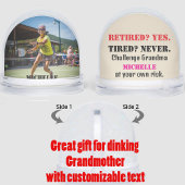 For Grandmother Pickleball best player Snow Globe Schneekugeln