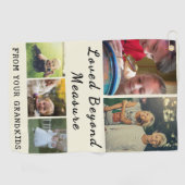 For Grandpa & Grandma – Loved Beyond Measure Golfhandtuch (Horizontal)