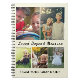For Grandparents – Loved Beyond Measure Notebook Notizblock