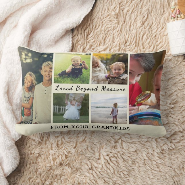 For Grandparents – Loved Beyond Measure Pillow Lendenkissen (Decke)