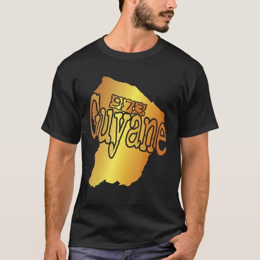for Guyanese Map of Guyana 973 T-Shirt (Vorderseite)