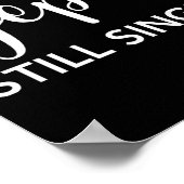For Her Him Happy Valentines Day Yep Still Single Poster (Ecke)