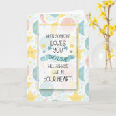 for Kids Sympathy Moon and Stars Typography Karte (Gelbe Blume)