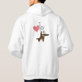 For love hoodie (Rückseite)