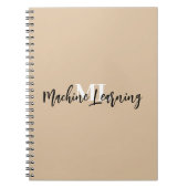 For Machine Learning Lovers & Coders – ML Pro  Notizblock (Vorderseite)