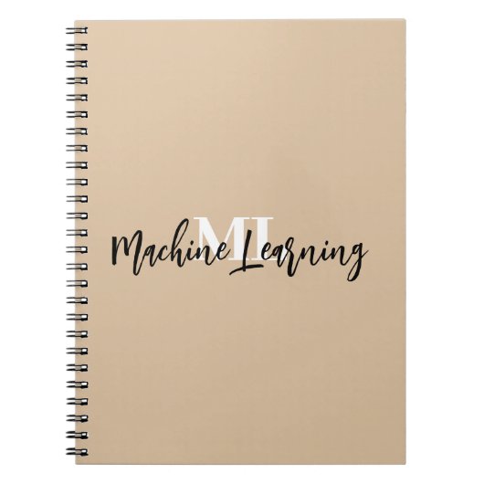 For Machine Learning Lovers & Coders – ML Pro Notizblock (Vorderseite)