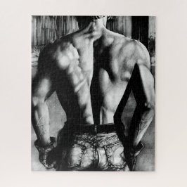 For Men Elegant Hand-drawn Art Male Bodybuilder Puzzle