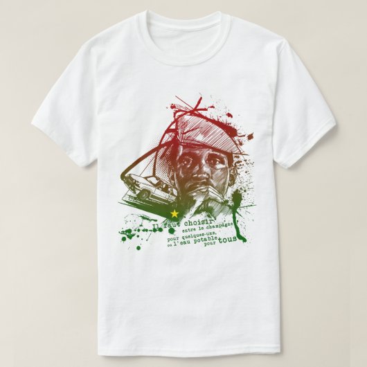 For Mens Womens Thomas Africanist Sankara Awesome  T-Shirt (Design vorne)