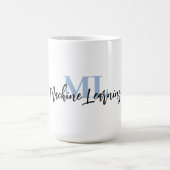 For ML Lovers & Tech Enthusiasts – Misty Blue ML Kaffeetasse (Mittel)