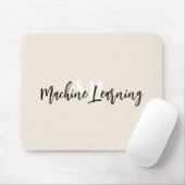 For ML Lovers & Tech Enthusiasts – Sleek Mousepad (Mit Mouse)