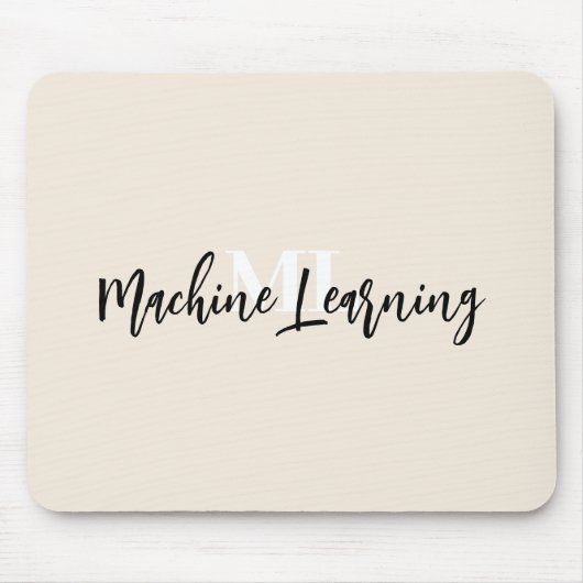 For ML Lovers & Tech Enthusiasts – Sleek Mousepad (Vorne)