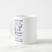 For My Husband In Heaven I Missed You Today Kaffeetasse (Vorderseite Links)