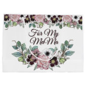 For My Mama Large Gift Bag Große Geschenktüte (Rückseite)