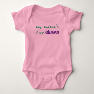 For Obama Bodysuit meiner Mutter Baby Strampler