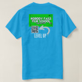 For People Who Finish T-Shirt | Filmmaker Mindset  (Design Rückseite)