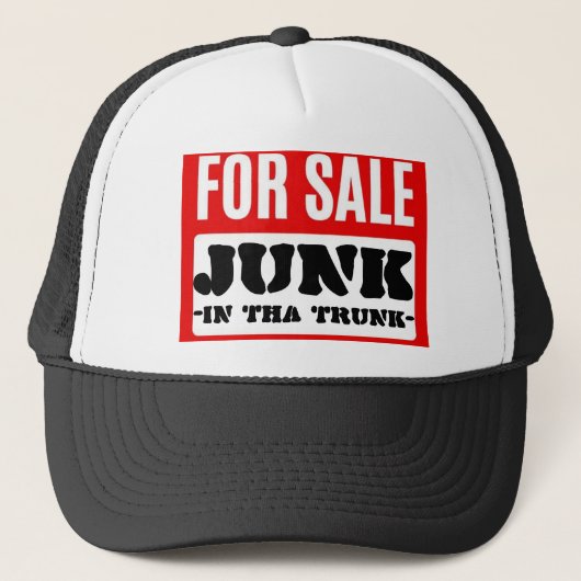 FOR SALE: JUNK IN THA TRUNK TRUCKERKAPPE (Vorderseite)