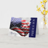 for Son Birthday Military Pride and Joy Karte (Gelbe Blume)